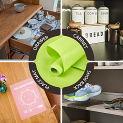 Прямоугольный нескользящий коврик для полок из ЭВА&nbsp;AJEW-WH20010-10F