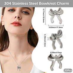 20 шт. подвески из нержавеющей стали 304&nbsp;STAS-BBC0007-78P