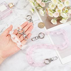 2 шт. двухцветные ручки для сумок&nbsp;AJEW-GF0004-61