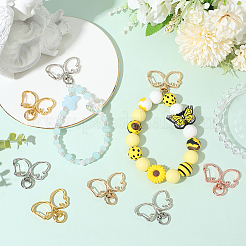 20 шт. 4 цвета поворотные застежки из сплава&nbsp;FIND-SC0017-27