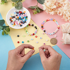 1200шт 12 стиля непрозрачные акриловые бусины&nbsp;MACR-PJ0001-04