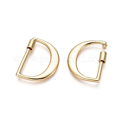 Латунные брелоки с карабином KK-I663-01G-D