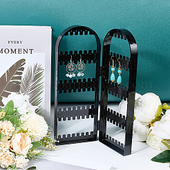 Ps пластиковые складные экраны для демонстрации сережек с 2 складной панелью&nbsp;ODIS-WH0043-142B-01