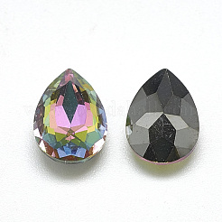 Сделай сам указал назад k9 стеклянные кабошоны горного хрусталя&nbsp;RGLA-T052-7x10mm-03