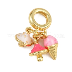 Латунные эмалированные европейские подвески с подвесками KK-I352-25G