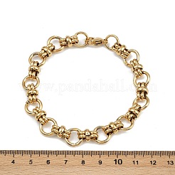 Браслеты-цепочки из нержавеющей стали 304 для женщин&nbsp;BJEW-Z143-11G