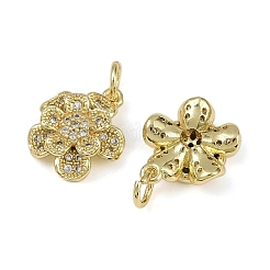 Латунные микро проложить кубического циркония подвески&nbsp;KK-I358-063G-F