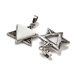 Натуральный белый оболочки подвески&nbsp;SHEL-G019-01AS