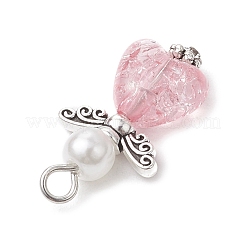 60шт прозрачные акриловые подвески&nbsp;PALLOY-JF03897