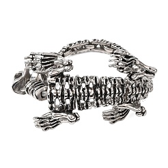 Браслеты из нержавеющей стали 304 с цепочкой для женщин и мужчин&nbsp;BJEW-P386-06AS