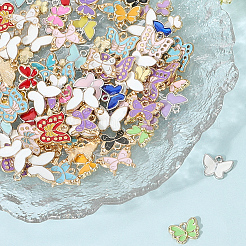 120шт 6 стиля подвески из сплава с эмалью&nbsp;ENAM-SC0007-03B