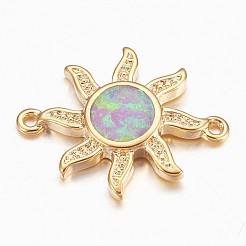 Соединители звеньев синтетического опала&nbsp;KK-K228-06-G