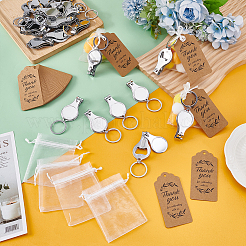 60 брелок-щипчики для ногтей из нержавеющей стали&nbsp;KEYC-WA0001-03