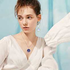 40шт 5 цвета стойка с покрытием латунь открытая задняя часть база&nbsp;KK-PH0004-68