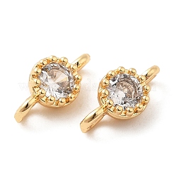 Подвески из латуни и прозрачного стекла&nbsp;KK-F860-75G-02