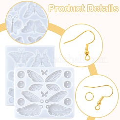 2 шт. 2 вида силиконовых форм для украшения в виде бабочек своими руками&nbsp;DIY-FS0010-05