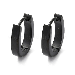 Серьги-кольца из нержавеющей стали 304 с эффектом полировки&nbsp;EJEW-M001-38P