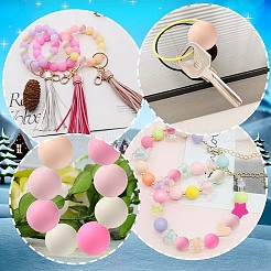 100 шт. Силиконовые бусины&nbsp;SIL-CJ0001-66