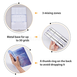 Железная пустая акварель жестяная коробка палитра красок&nbsp;AJEW-WH0270-260B-01