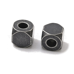 Ретро-бусины-разделители из хирургической нержавеющей стали 316&nbsp;STAS-L307-09AS-02