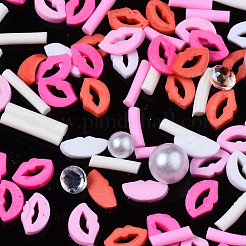 Кабошоны из полимерной глины ручной работы&nbsp;CLAY-N006-84