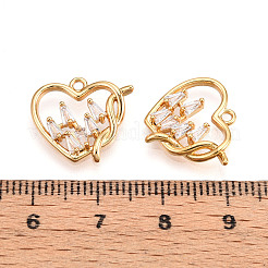 Латунные микро проложить кубического циркония подвески&nbsp;KK-N261-116A-G