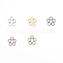 Латунные кольца прыжок открыт&nbsp;KK-JQ0001-02-6mm