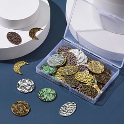 Подвески из сплава 48шт 12 стиля&nbsp;PALLOY-PH0001-90