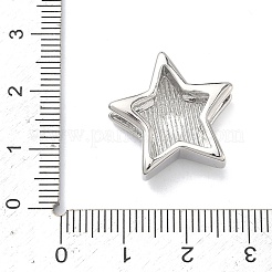 Латунные подвески-слайдеры в виде звезд&nbsp;KK-P349-18A-P