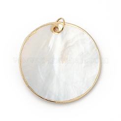 Натуральные черные губные оболочки большие подвески&nbsp;X-BSHE-G029-20G