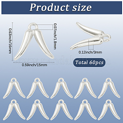 60 шт. Подвески из сплава в тибетском стиле&nbsp;FIND-SC0019-36AS