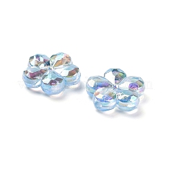 Прозрачные акриловые бусины&nbsp;PACR-H004-01K