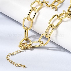 Ожерелья-цепочки из латуни для женщин&nbsp;NJEW-B157-09G