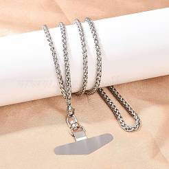 Универсальные крепления для телефонного кабеля из нержавеющей стали 304&nbsp;NJEW-D342-01P