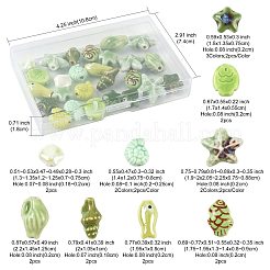 26шт 13 стиля фарфоровые бусины ручной работы&nbsp;PORC-FS0001-41