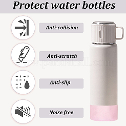 2 шт. 2-цветный силиконовый чехол для чашки AJEW-CP0003-77A