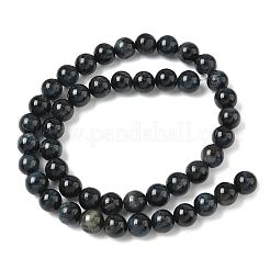 Нити из натурального тигрового глаза класса B&nbsp;G-F591-18-8mm-03