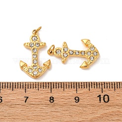 Подвески из нержавеющей стали 304 со стразами&nbsp;STAS-U061-13G-01