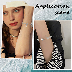 5шт 5 стиля сплава многорядные браслеты для женщин&nbsp;BJEW-SC0001-58