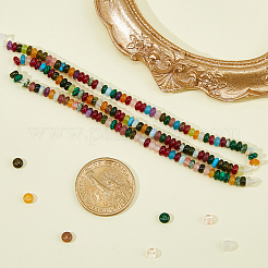 1 нить бусин из натуральных и синтетических смешанных драгоценных камней&nbsp;G-HS0001-12