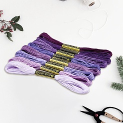 2 пакетик 6-слойных хлопковых ниток для вышивания&nbsp;DIY-DJ0005-18D