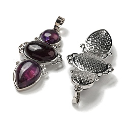 Природные и синтетические смешанные подвески драгоценных камней&nbsp;G-Q158-04