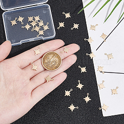 30 шт. Латунные подвески&nbsp;KK-UN0002-11