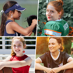 Набор для изготовления сережек на спортивную тему своими руками&nbsp;DIY-TA0006-11