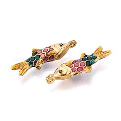 Подвески из нержавеющей стали 304 и эмали&nbsp;STAS-T068-99B-G