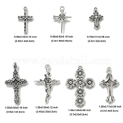 35шт 7 стиля подвески из сплава в тибетском стиле&nbsp;TIBE-FP0001-20