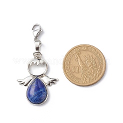 Подвеска ангела из драгоценных камней&nbsp;HJEW-JM00767