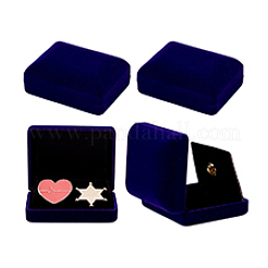 Пластиковая обложка с бархатными упаковочными коробками для брошей&nbsp;VBOX-WH0012-05A