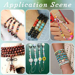 4 рулон эластичных шнуров 2 цветов&nbsp;EC-PA0001-02C