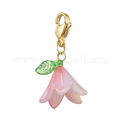 Акриловые подвесные украшения из ипомеи&nbsp;HJEW-JM02861